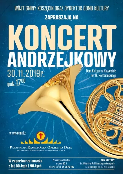 Koncert Andrzejkowy - Zapraszamy!